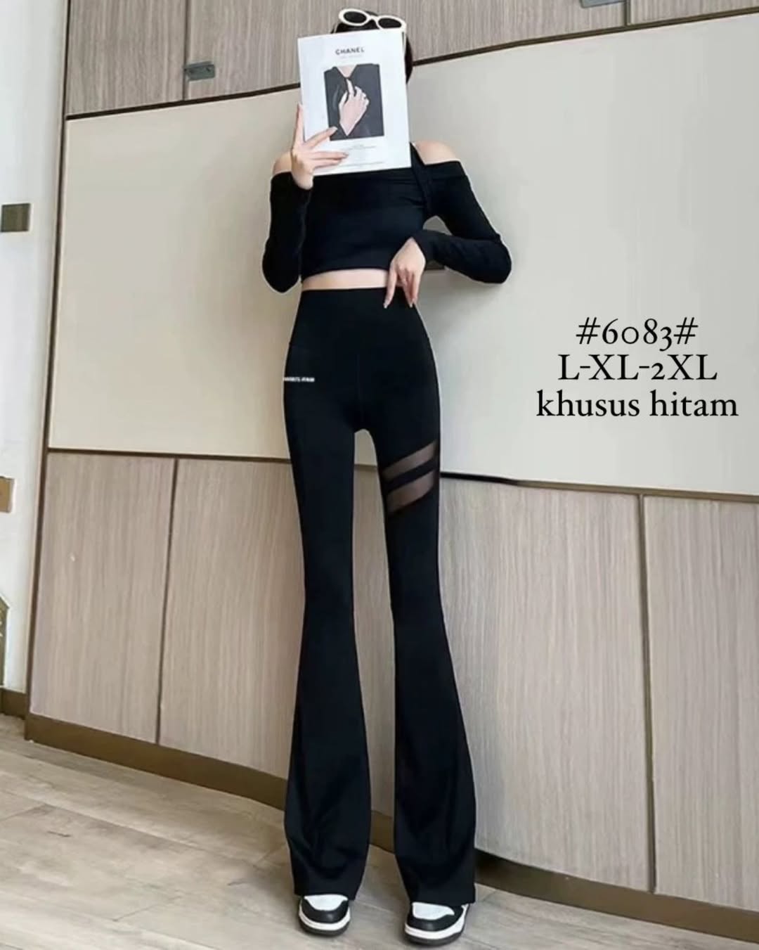 Hightwaist Cutbray 6083