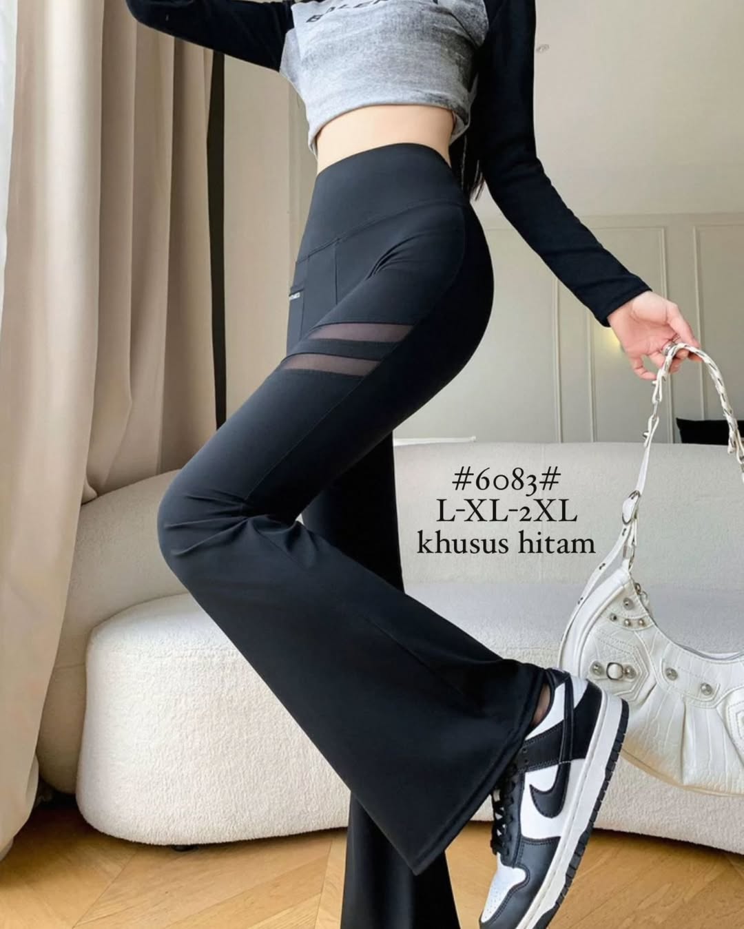 Hightwaist Cutbray 6083