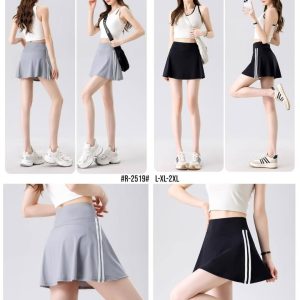 Hightwaist Rok Pendek Legging List2 R-2519 1