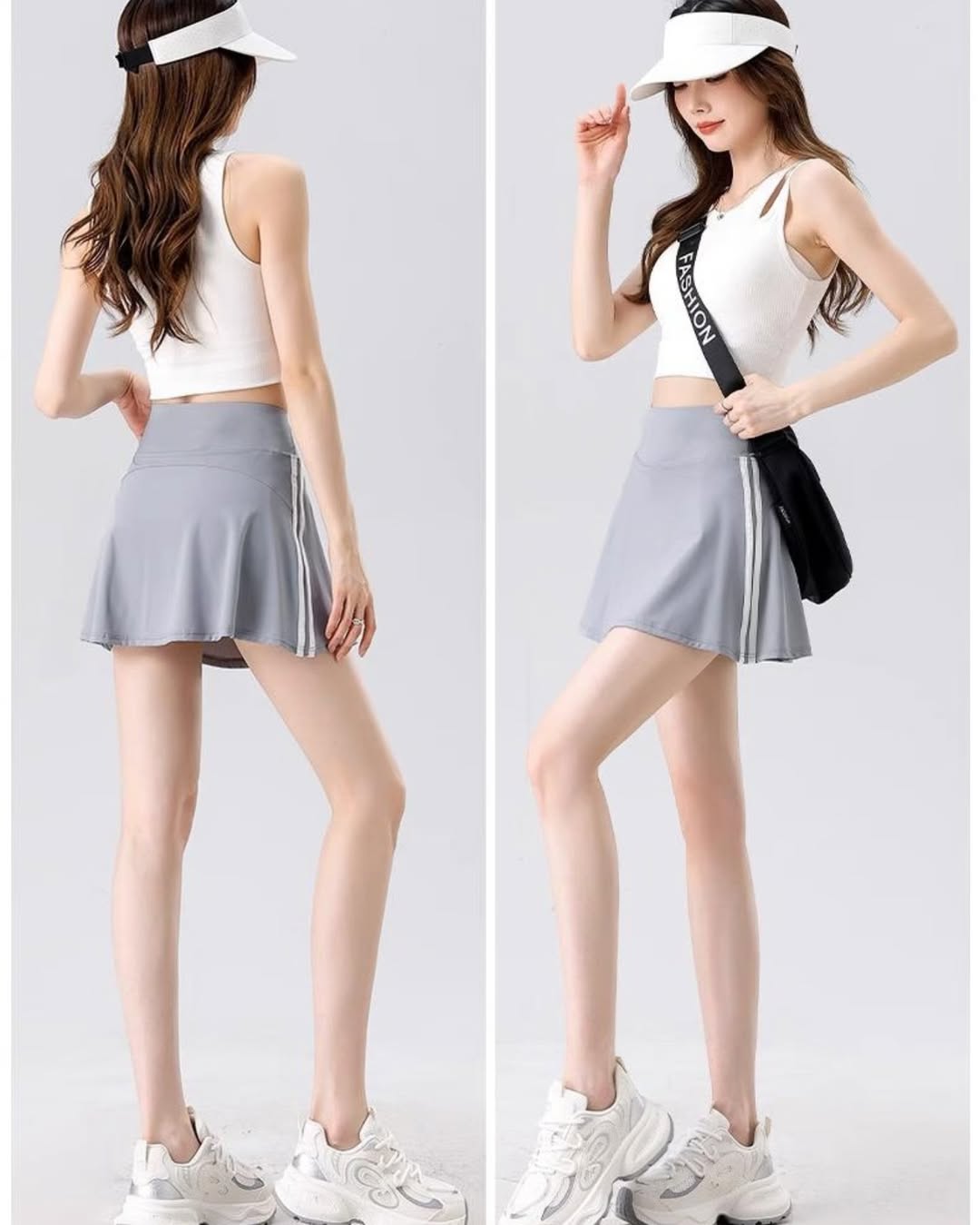 Hightwaist Rok Pendek Legging List2 R-2519 5