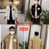 Jaket pria baseball bahan korduroi SM88358