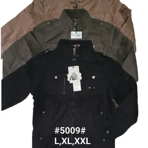 Jaket Pria Kanvas dalam bulu 5009