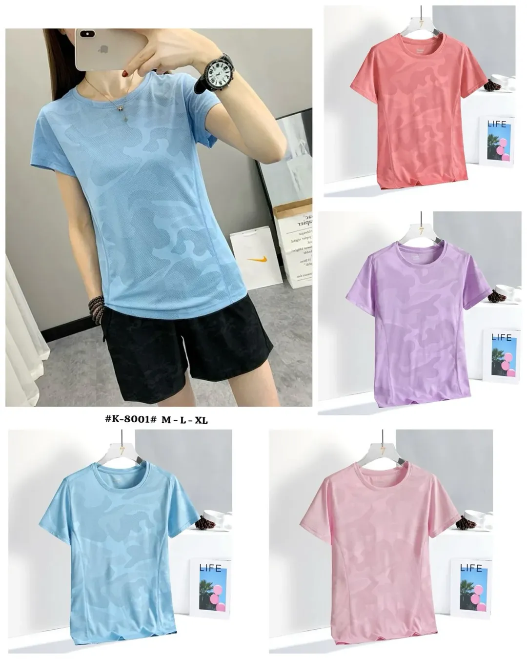 Kaos Fashion Sport Cewek 2