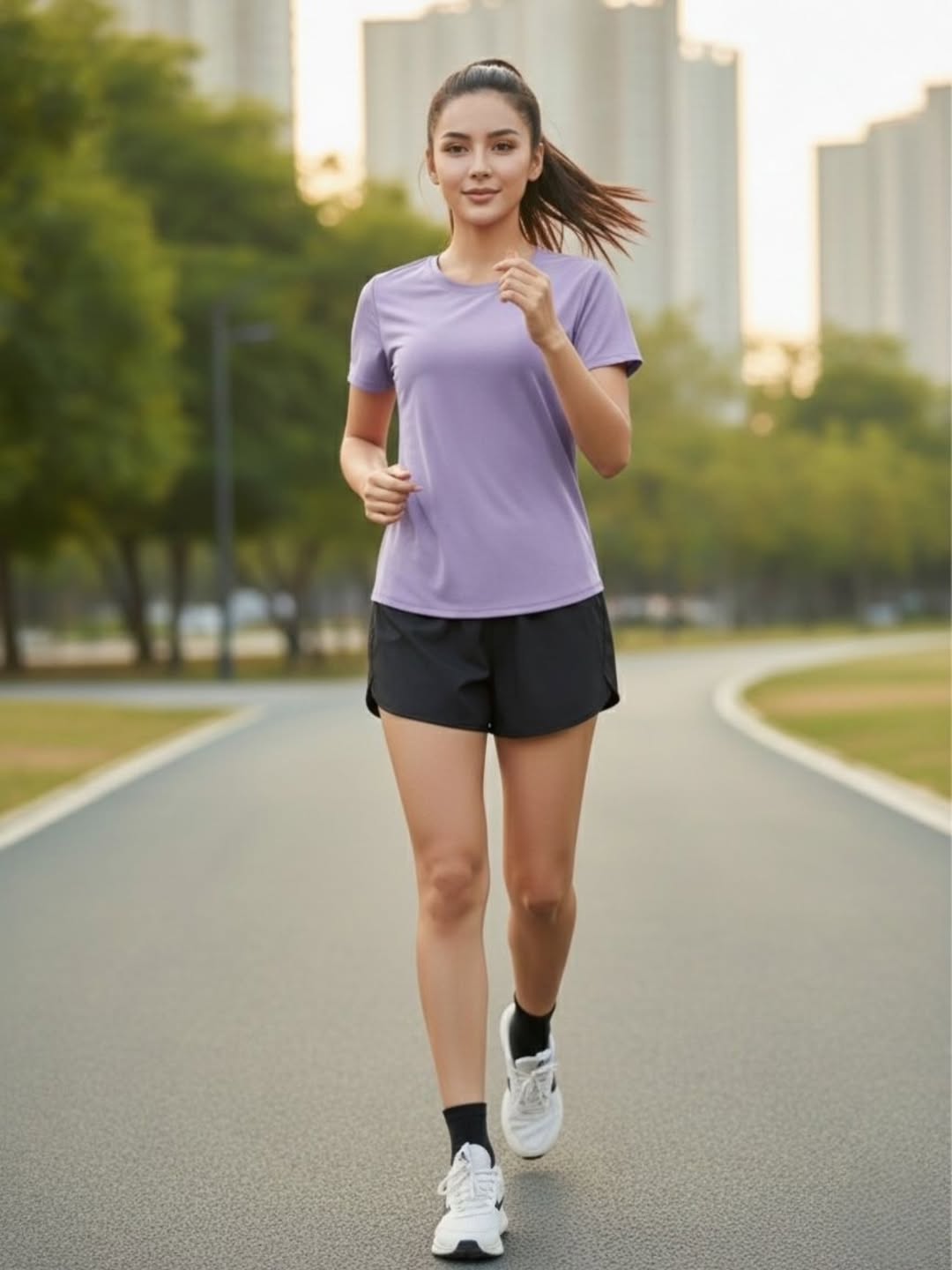 Kaos Sport Wanita Ice Silk Sense 5187