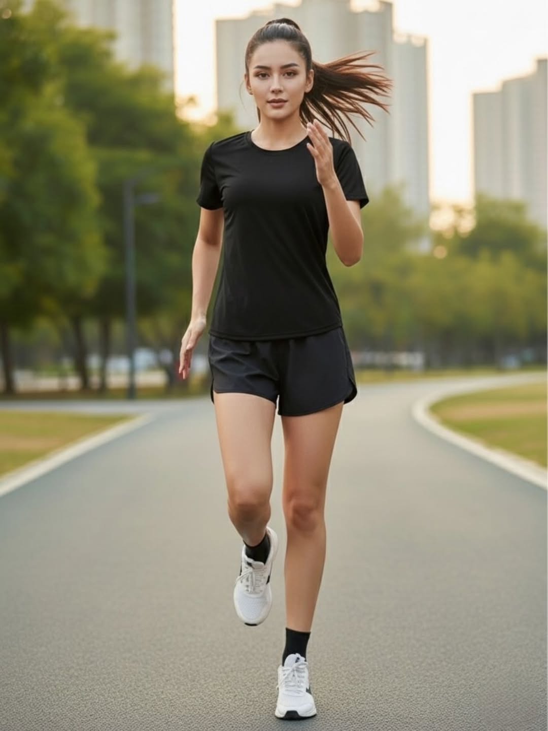 Kaos Sport Wanita Ice Silk Sense 5187