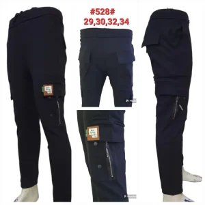 Kargo joger hitam 528
