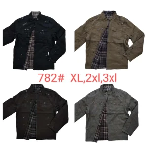Jaket Pria Katun bolak balik 782