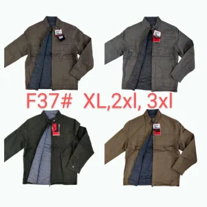 Jaket Pria Katun bolak balik F37