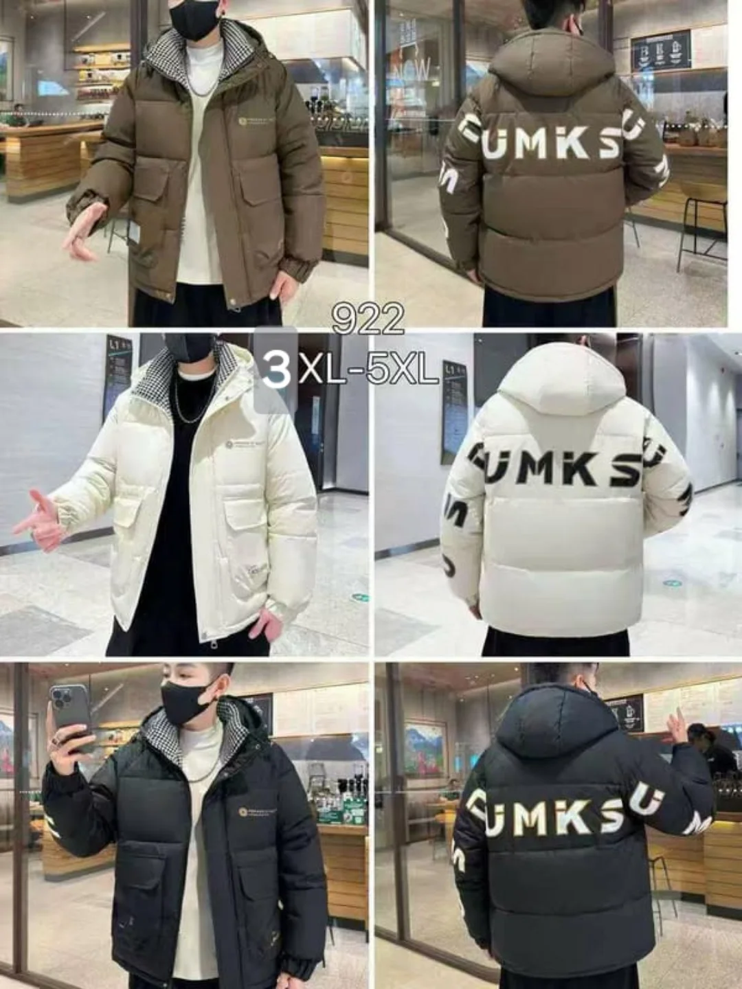 Jaket pria bahan parasut 922