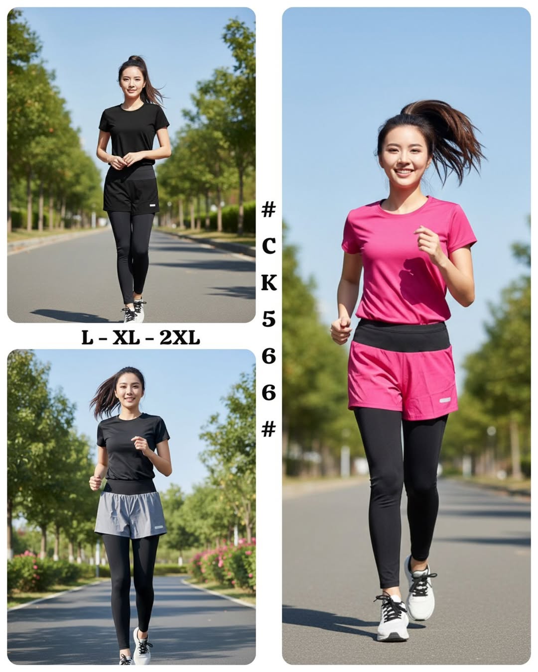 Panjang Legging Sport Cewek CK 566