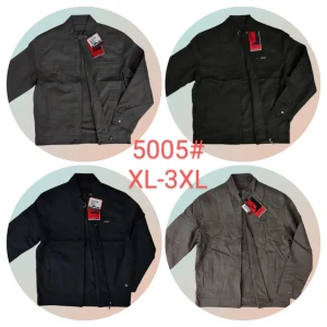 Jaket pria bahan kanvas bolak balik 5005