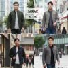 Jaket pria bahan katun bolak balik 5006 K