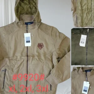 Jaket pria kanvas dalam bulu 9920