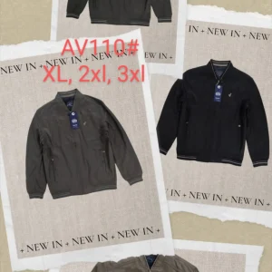 Jaket pria kanvas bolak balik AV110