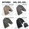 Jaket pria bahan katun bolak balik AV110B