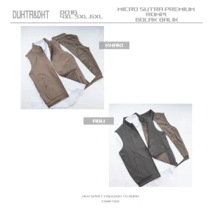 Rompi bahan mikro bolak balik D01 B