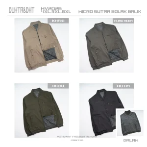 Jaket Pria Bahan Katun HV202B