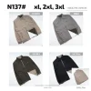 Jaket pria bahan katun bolak balik N137 k