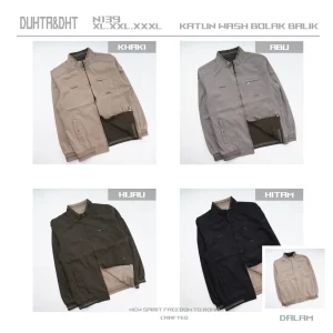 Jaket pria bahan katun N139