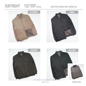 Jaket pria bahan katun WV516B