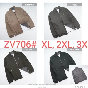 Jaket pria kanvas ZV706