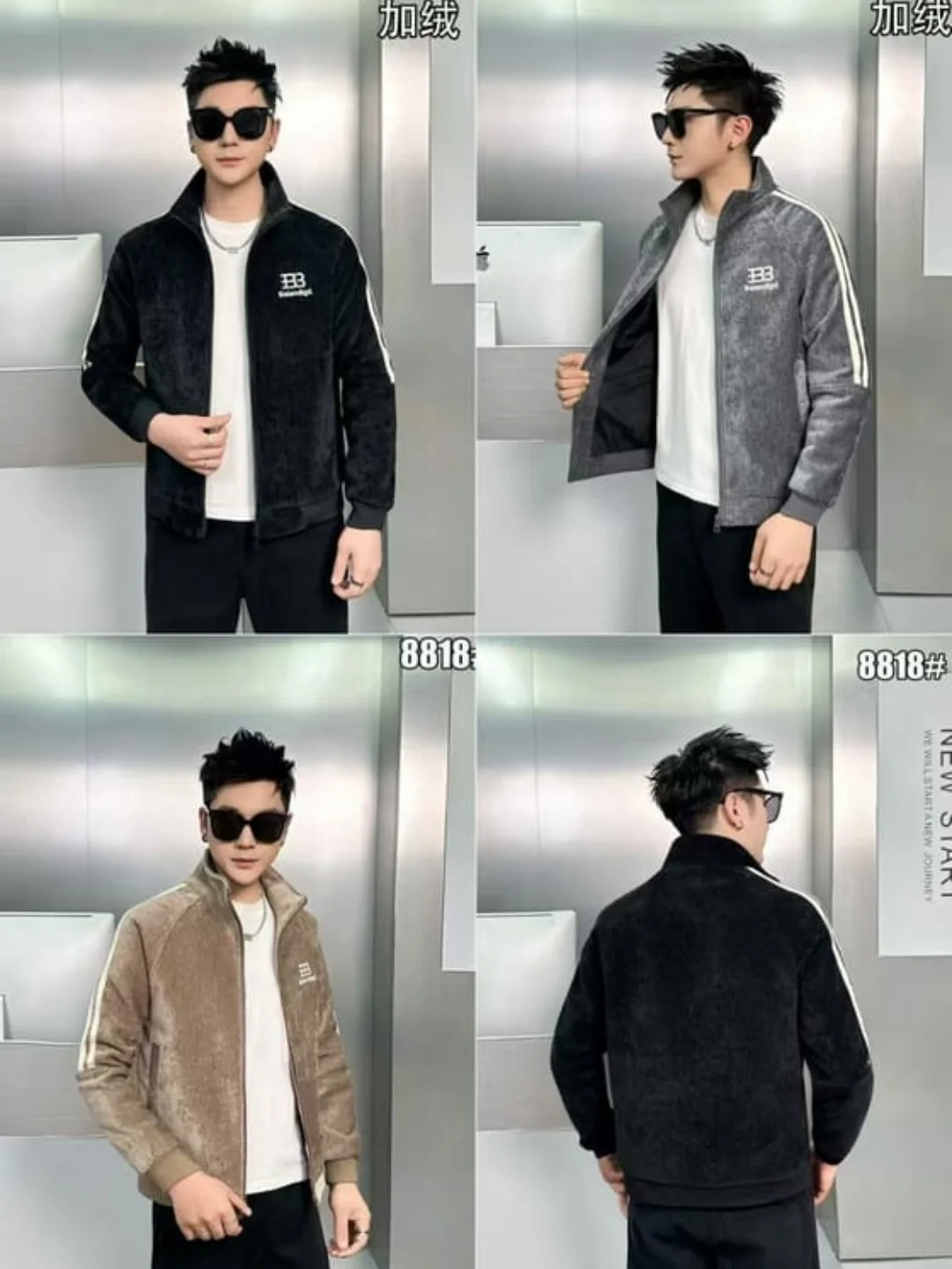 Jaket pria bahan korduroi halus 8818