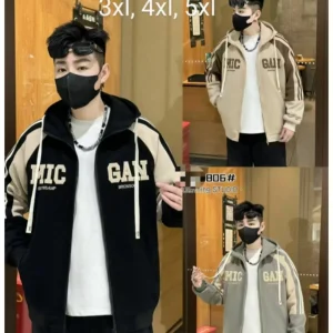 Jaket pria bahan kaos BS 806