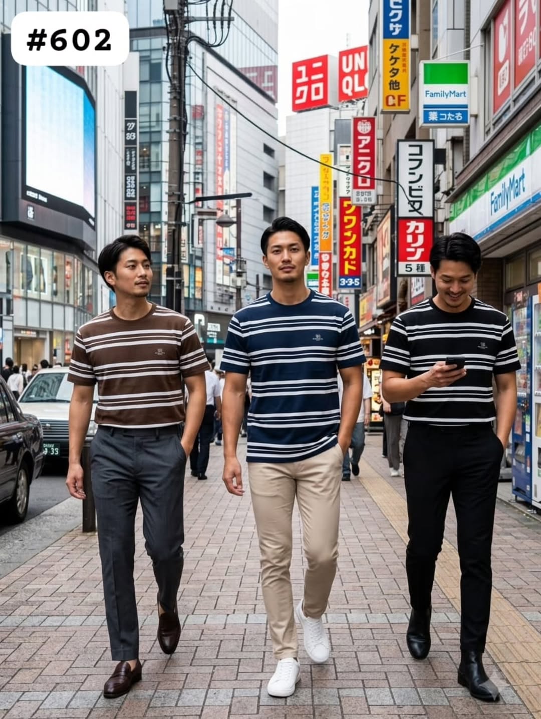 Kaos Oblong Salur 602