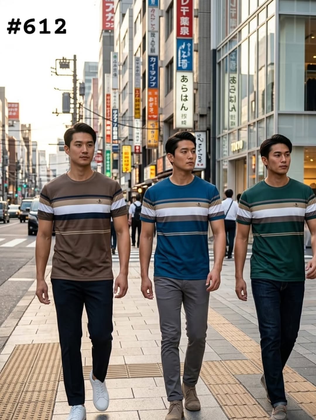 Kaos Oblong Salur 612