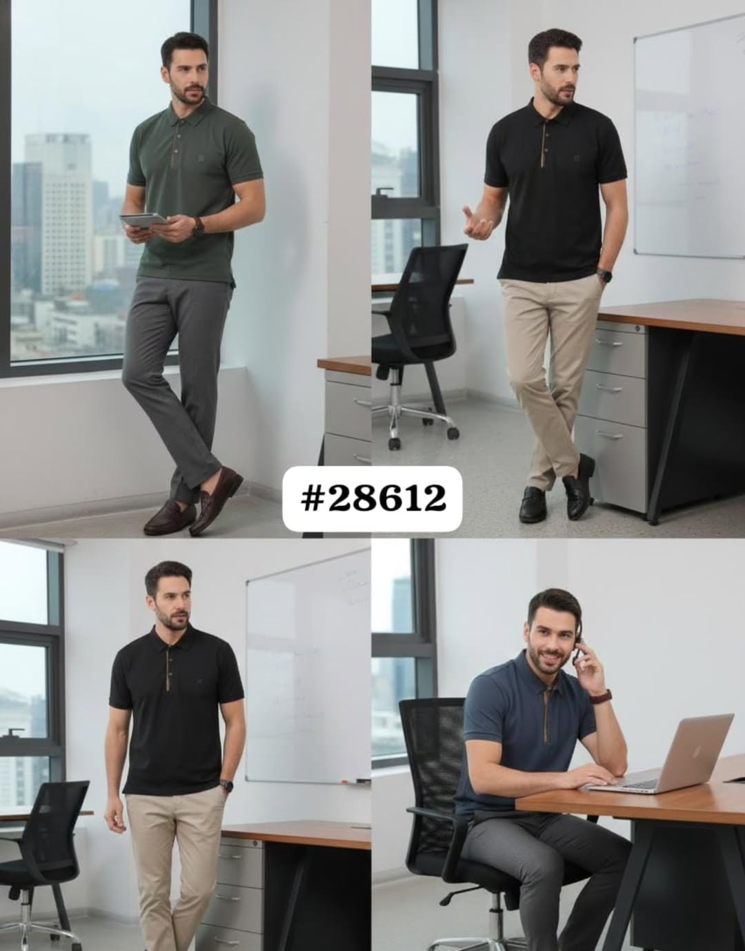 Kaos Pria Kerah 28612