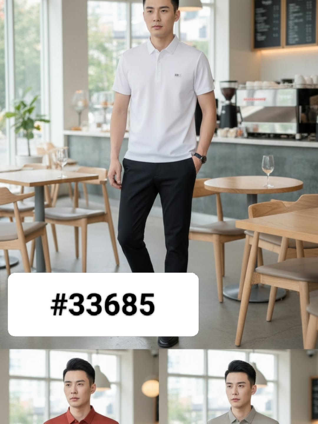 Kaos Pria Kerah 33685