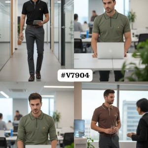 Kaos Pria Kerah V7904