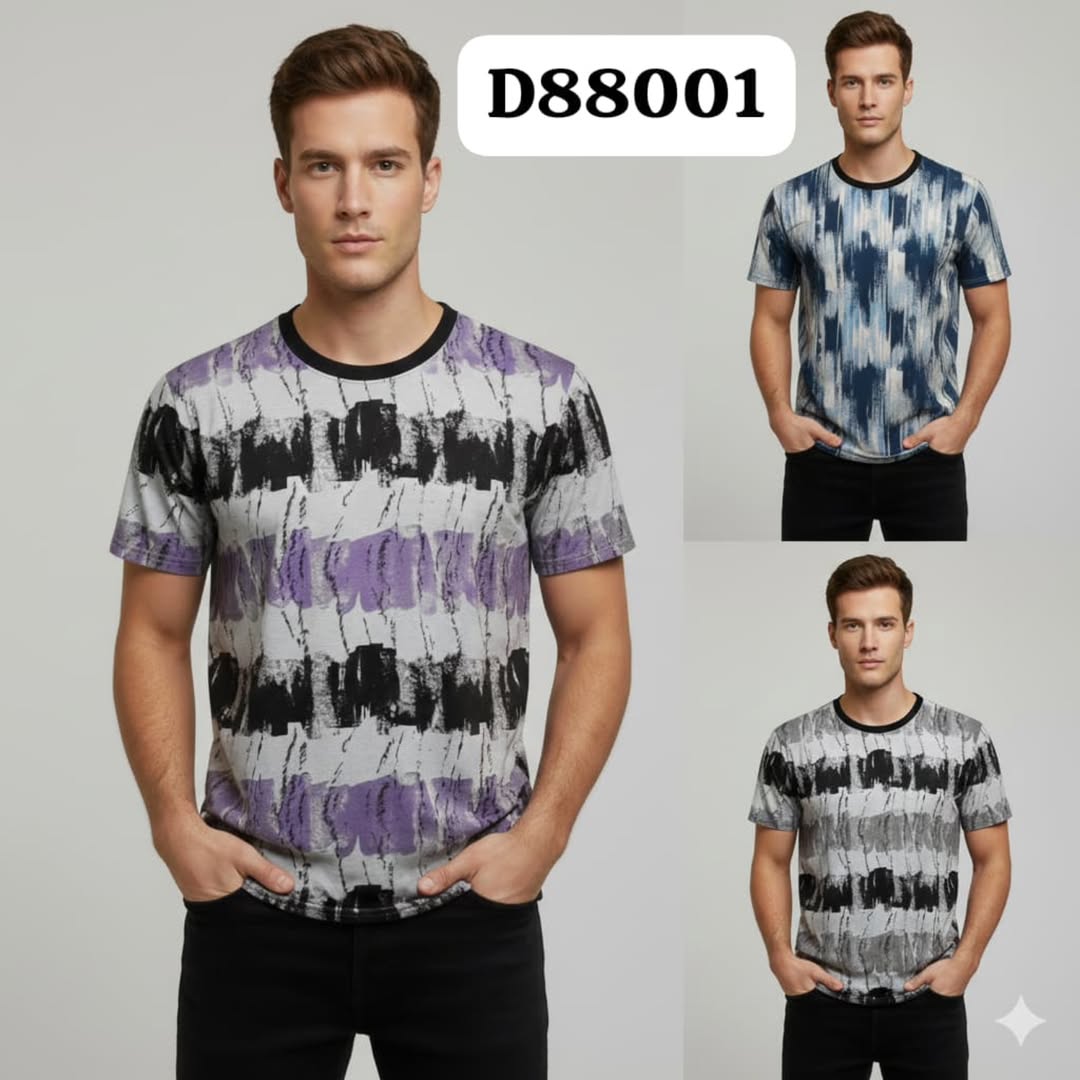 Kaos Pria Oblong D88001