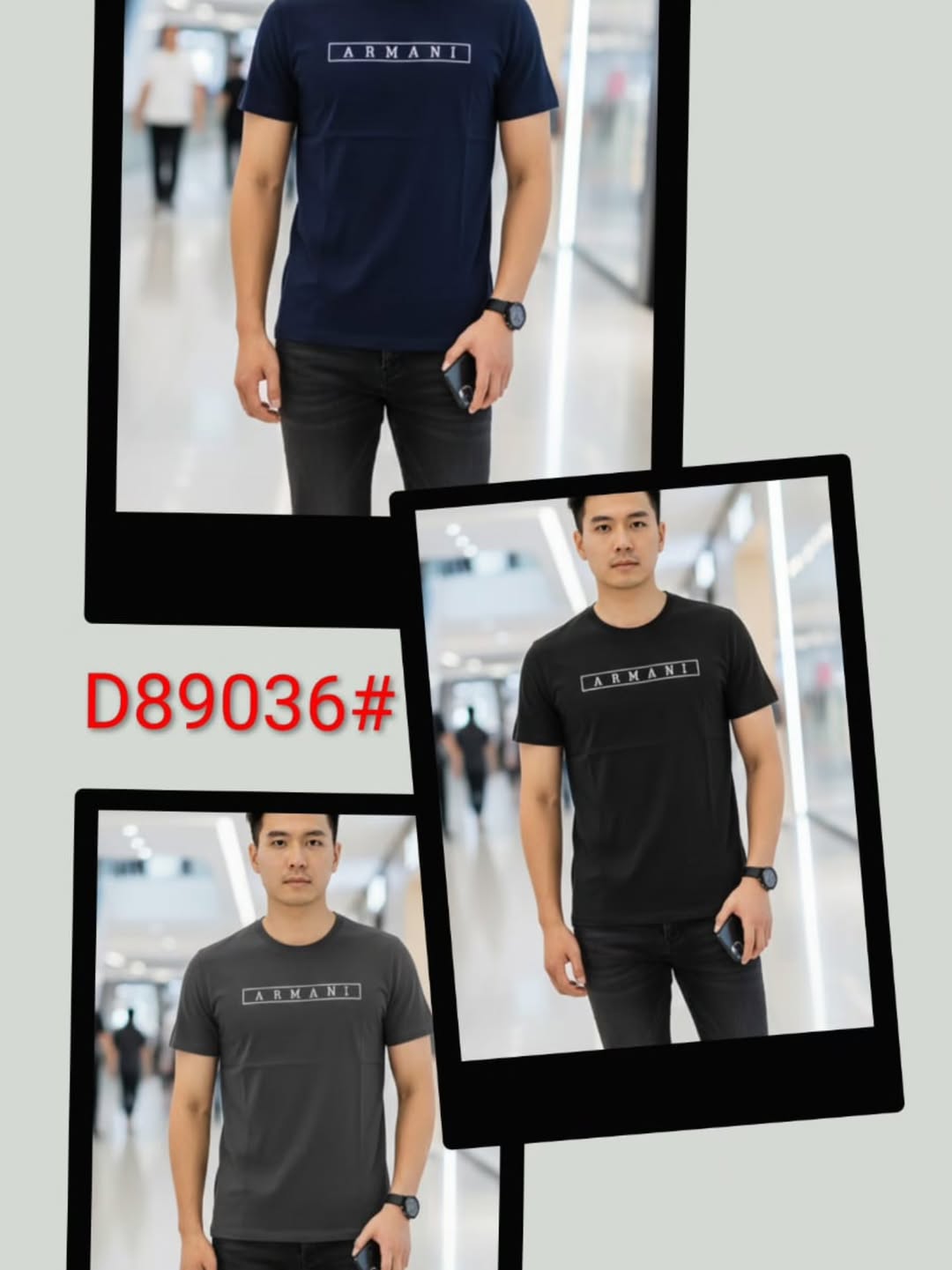Kaos Pria Oblong D89036