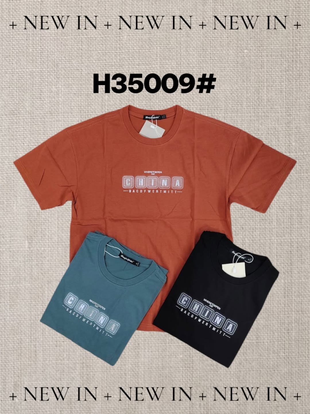 Kaos Pria Oblong H35009 - Gambar 2