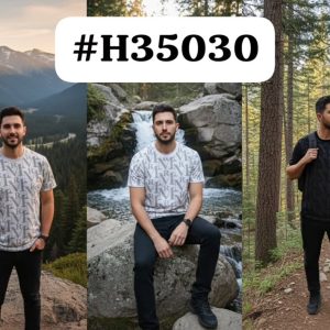 Kaos Pria Oblong H35030