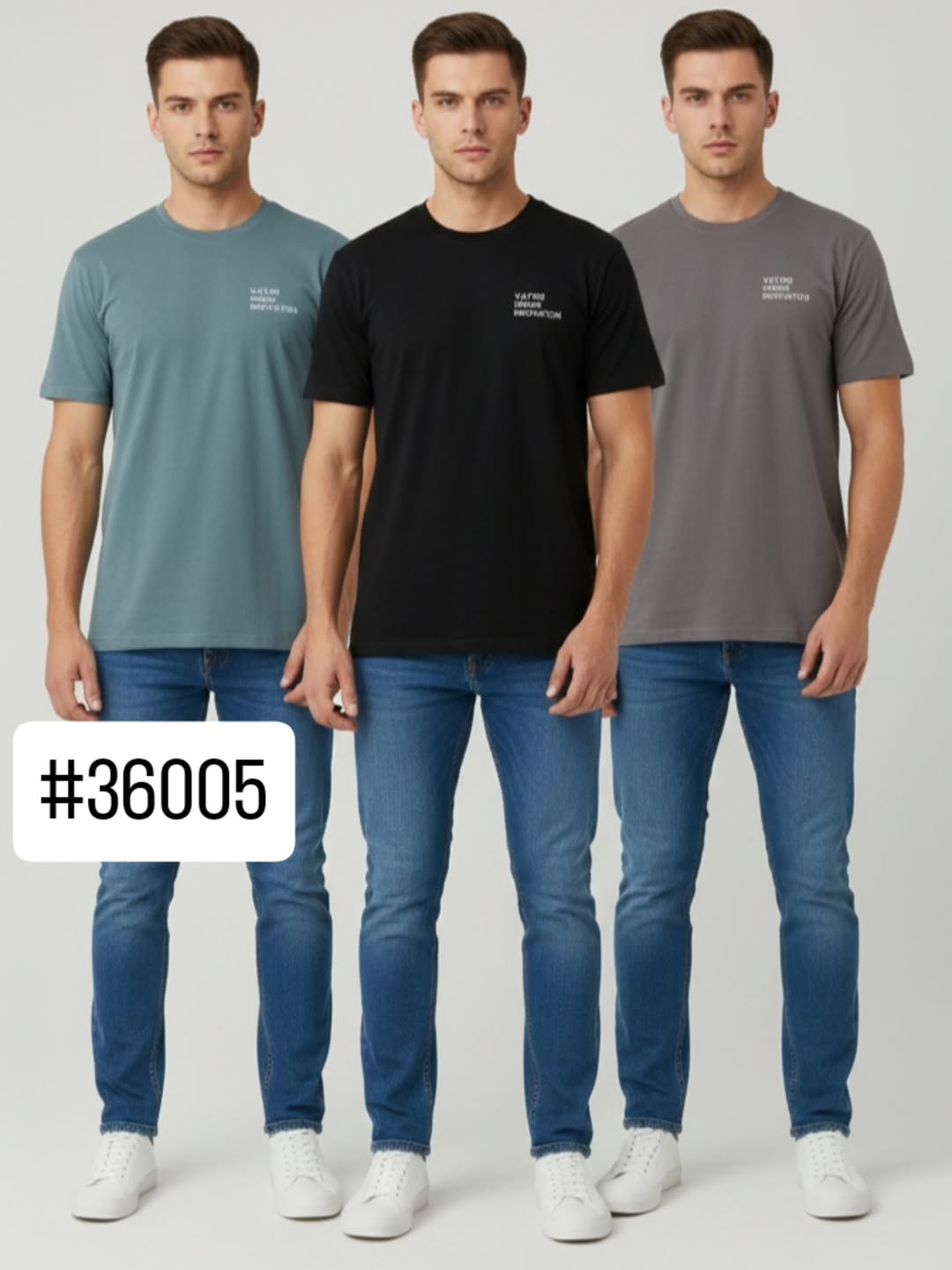 Kaos Pria Oblong H36005