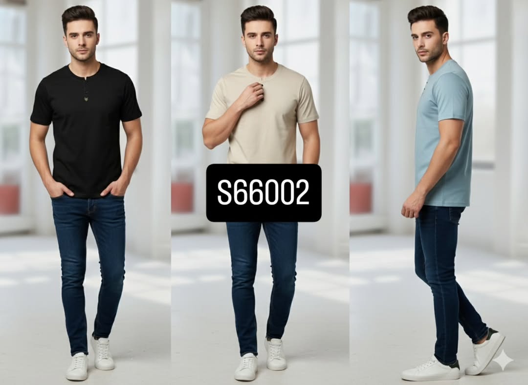 Kaos Pria Oblong S66002