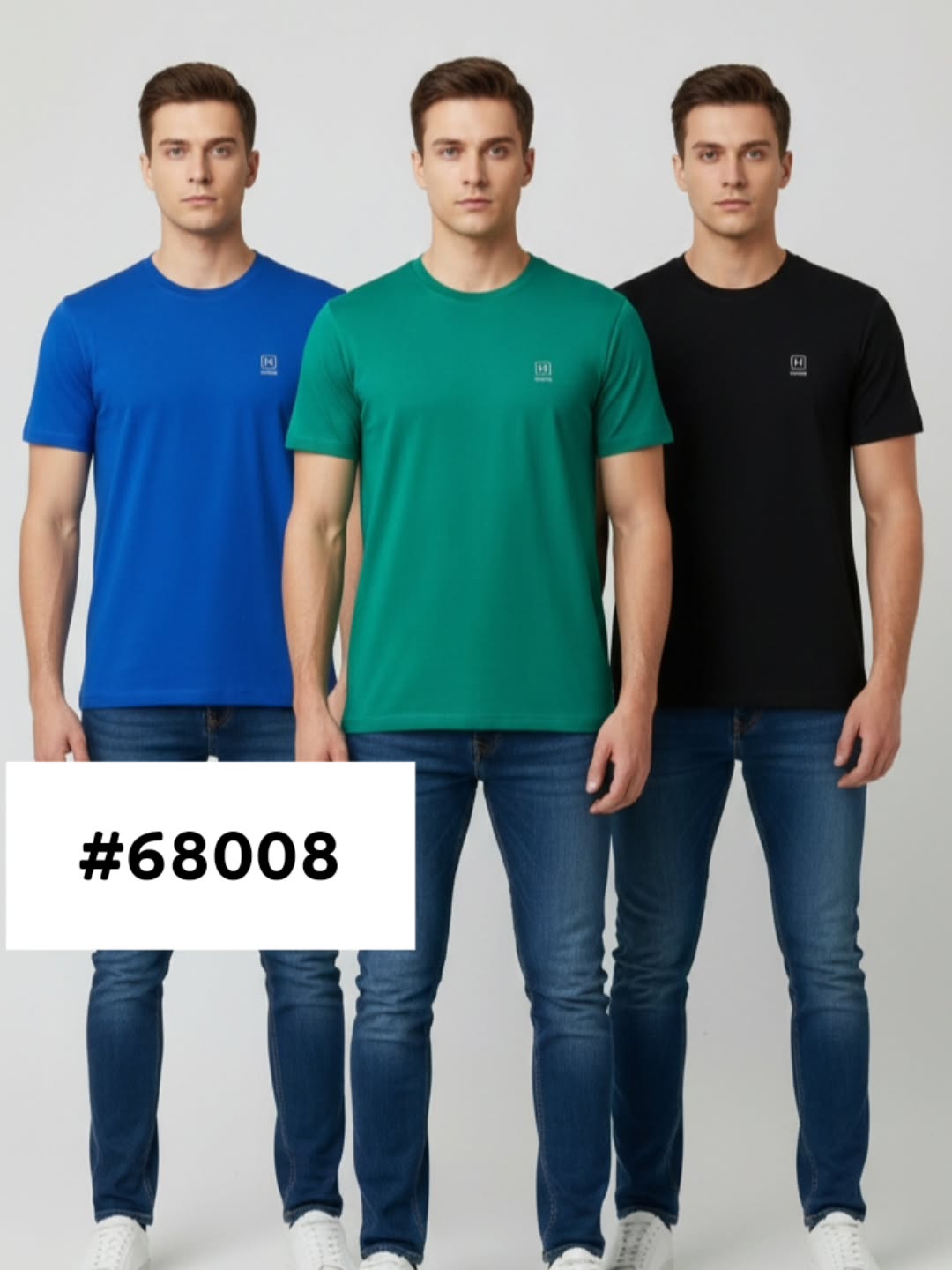 Kaos Pria Oblong S68008