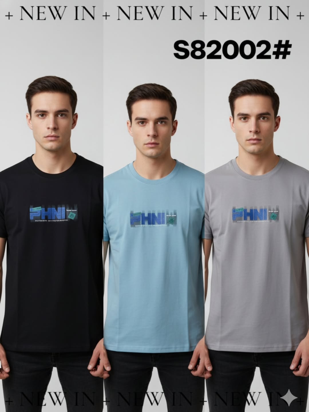 Kaos Pria Oblong S82002