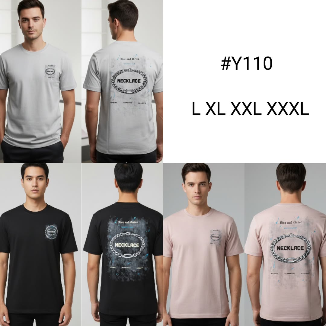 Kaos Pria Oblong Y110