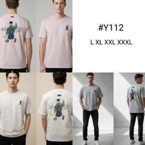 Kaos Pria Oblong Y112