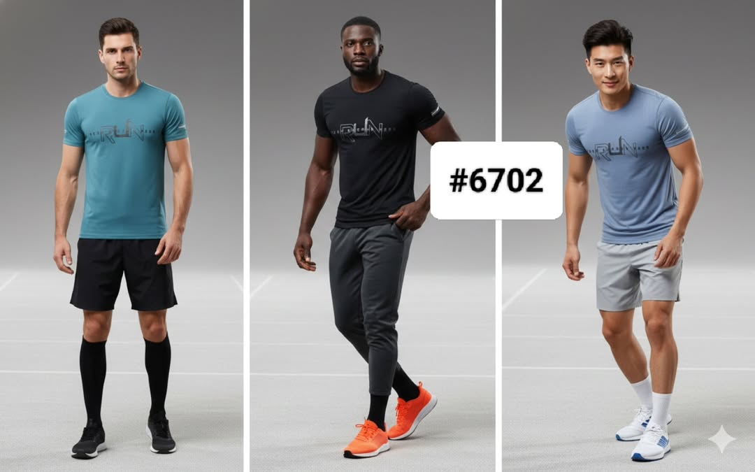 Kaos Pria sport 6702