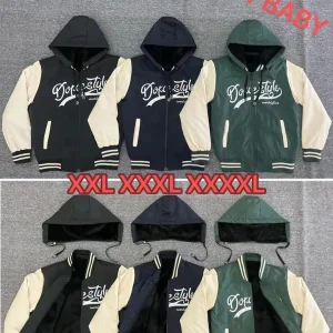 Jaket anak tanggung bahan katun dalam bulu 8708
