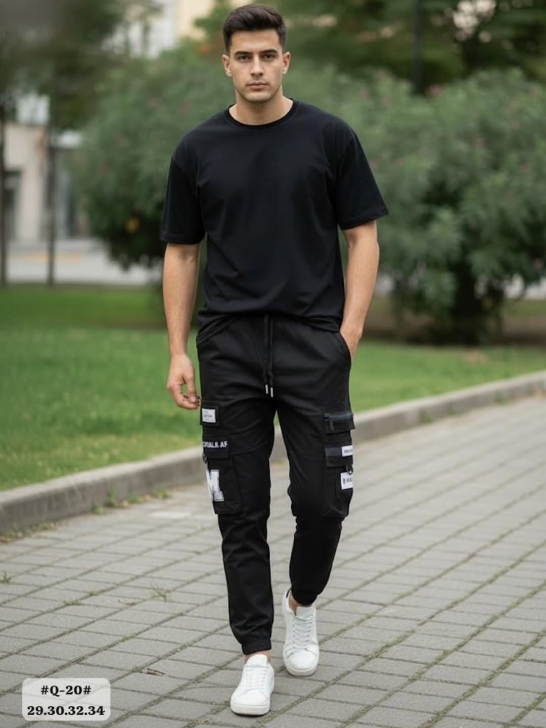 Celana Kargo Fashion Q20
