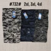 Celana pria kolor loreng 7/8 bahan katun 732