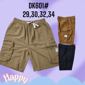 Celana pria pendek bahan parasut DK601
