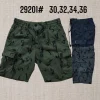 Celana pria pendek cargo bahan kanvas 29201