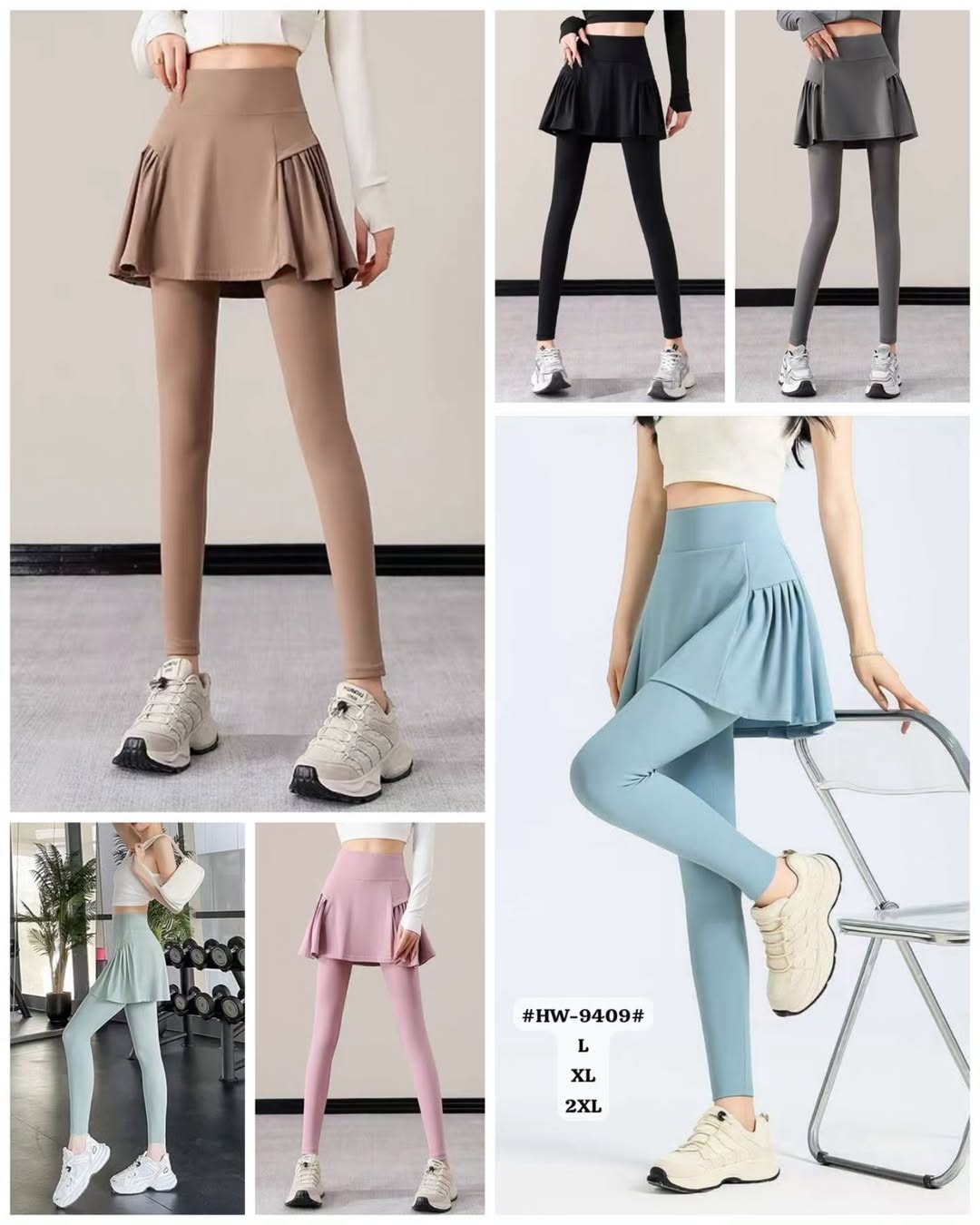 Hightwaist Rok Panjang 9409