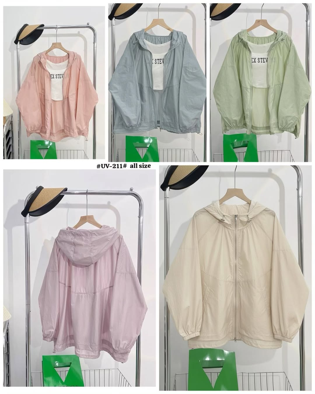 Jaket Parasut Anti UV-211